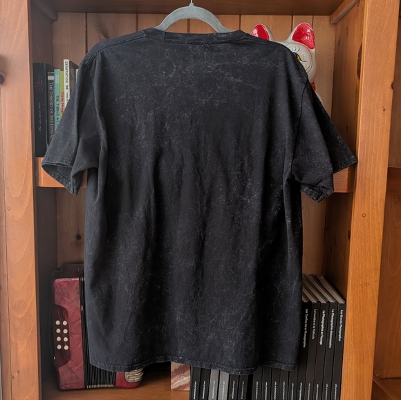 Acid Wash Black Britney Spears Princess of Pop T-shirt - Picture 4 of 6